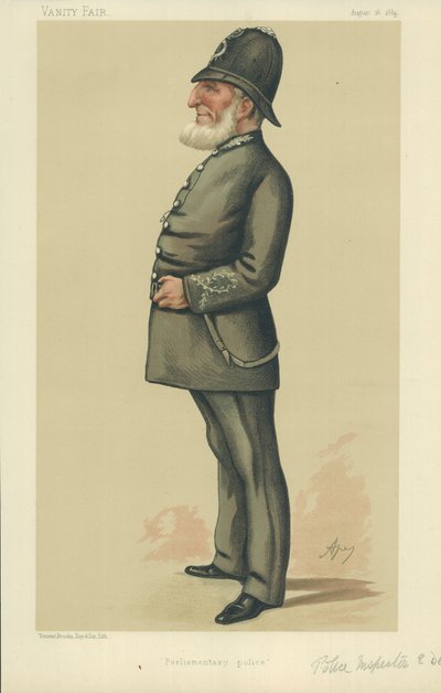 Polizeiinspektor Ebenezer Denning von Carlo Pellegrini