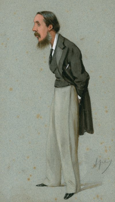 Rivers Wilson, Vanity Fair Karikatur, 9. November 1878 von Carlo Pellegrini