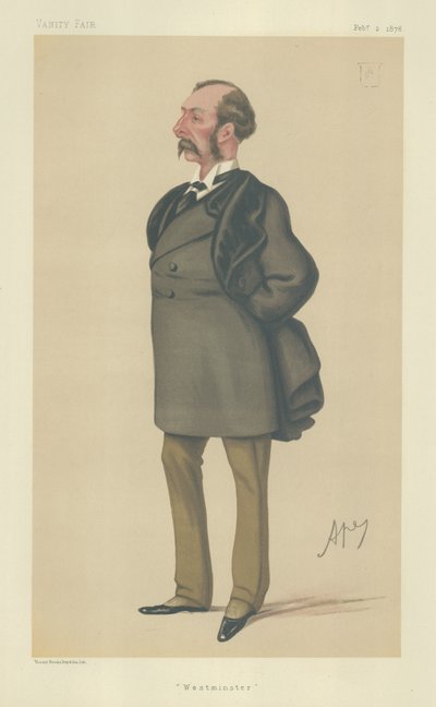 Sir Charles Russell von Carlo Pellegrini
