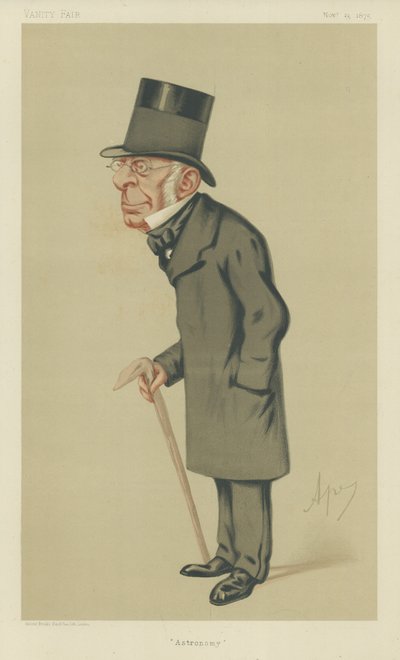 Sir George Biddell Airy von Carlo Pellegrini