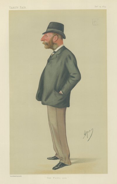 Sir Percy Florence Shelley von Carlo Pellegrini