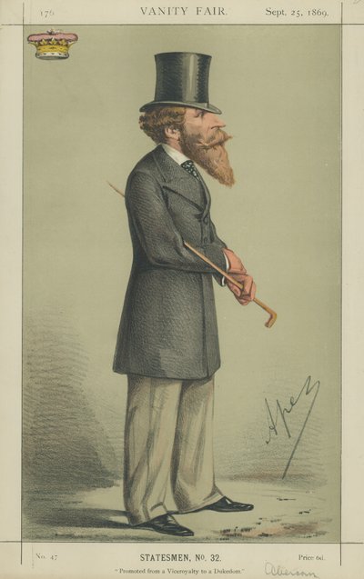 Der Herzog von Abercorn von Carlo Pellegrini