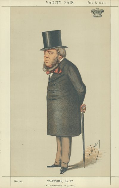 Der Herzog von Marlborough (Farblithografie) von Carlo Pellegrini