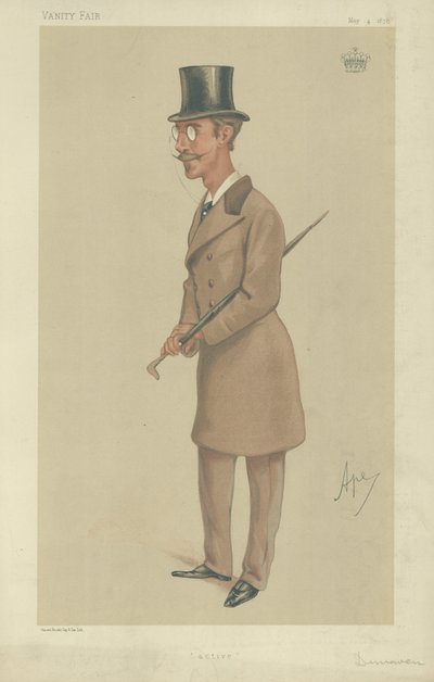 Der Earl von Dunraven und Mount-Earl von Carlo Pellegrini