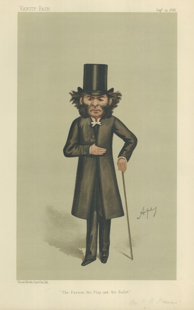 Der Reverend Hugh Reginald Howeis von Carlo Pellegrini