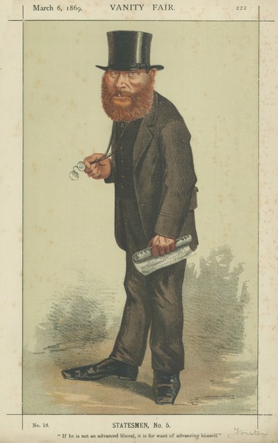 Der ehrenwerte W. E. Forster von Carlo Pellegrini