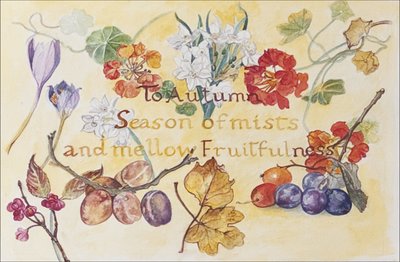 Ode an den Herbst Keats von Caroline Hervey Bathurst