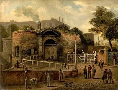 Ansicht des Burgtors, Nottingham von Caroline Mary Price