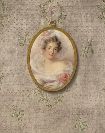 Eine Studie im Stil von Isabey von Caroline Sattler Tridon