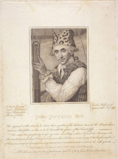 John Jeffries M.D., 3. April von Caroline and Russell John (1745 1806) Watson