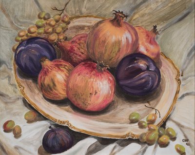 Herbstfrüchte, 1992 von Carolyn Hubbard Ford