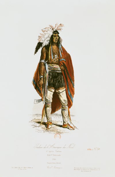 Nordamerikanischer Indianer, aus 