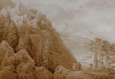 Der Herbst von Caspar David Friedrich