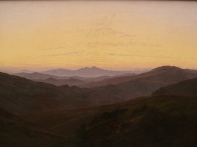 Das Riesengebirge von Caspar David Friedrich
