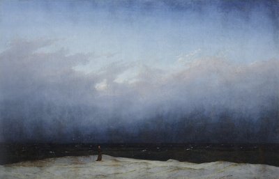 Der Mönch am Meer von Caspar David Friedrich