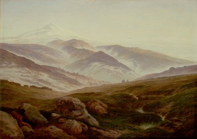 Erinnerungen an das Riesengebirge von Caspar David Friedrich