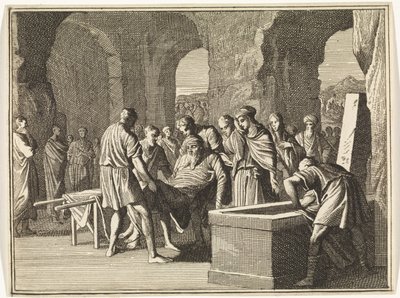 Begräbnis von Jakob von Caspar Luyken