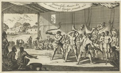 Übergangsritual bei den Ureinwohnern Südamerikas von Caspar Luyken