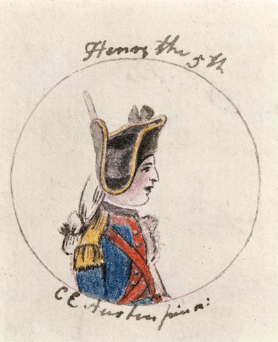 Heinrich V., um 1790 von Cassandra Austen