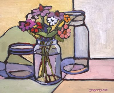 Reflektierendes Glas, 2023 von Catherine J Martzloff
