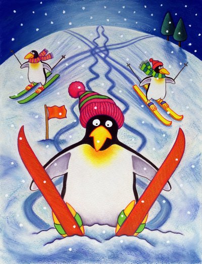Skiurlaub, 2000 von Cathy Baxter