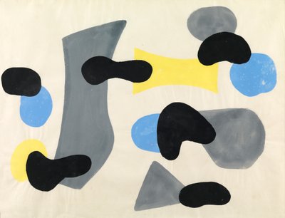 Komposition, ca. 1952 von Caziel Caziel