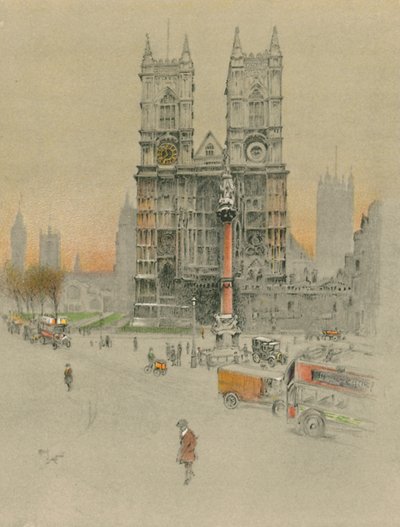 Westminster Abbey von Cecil Charles Windsor Aldin