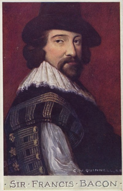 Sir Francis Bacon (1561-1626), englischer Philosoph und Autor von Cecil Watson Quinnell