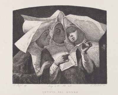 Nachrichten der Welt von Celestino Turletti, after Francesco Mosso