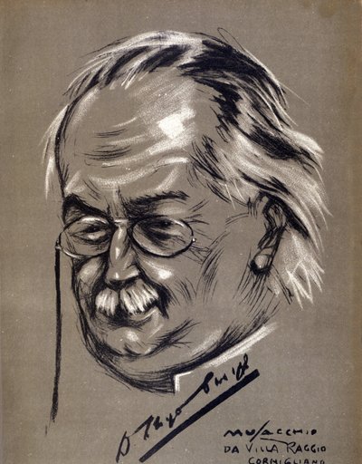 David Lloyd George (1863-1945), britischer Politiker. Karikatur von Cesare Musacchio (geboren 1882) von Cesare Annibale Musacchio