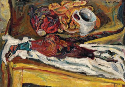 Fasan mit Kohl, 1926-1927 von Chaim Soutine