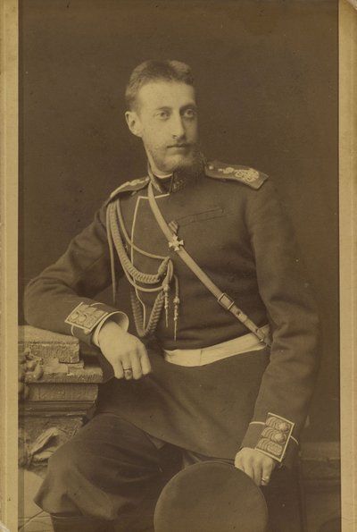 Porträt des Großfürsten Konstantin Konstantinowitsch von Russland (1858-1915) von Charles Bergamasco