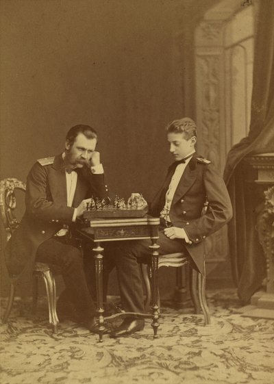 Großfürst Konstantin Nikolajewitsch von Russland und Großfürst Konstantin Konstantinowitsch von Russland von Charles Bergamasco