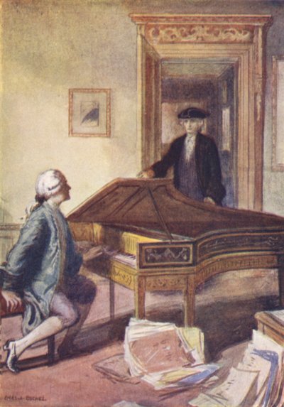Mozart und der geheimnisvolle Fremde von Charles A. Buchel