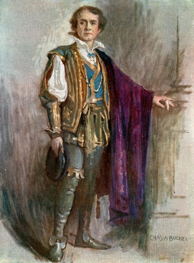 Zwölfte Nacht: Orsino, Mr. Robert Taber von Charles A. Buchel