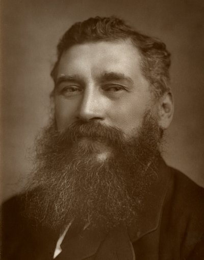 Joseph Knight, britischer Schriftsteller und Theaterkritiker, 1884 von Charles A. Long