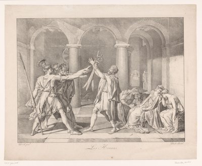 Der Schwur der Horatier von Charles Achille D