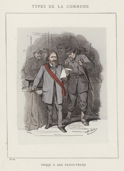 Ferre und seine Vollstrecker von Charles Albert d Arnoux Bertall