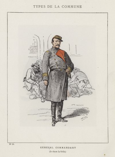 General Commandant, Le citoyen La Cecilia von Charles Albert d Arnoux Bertall