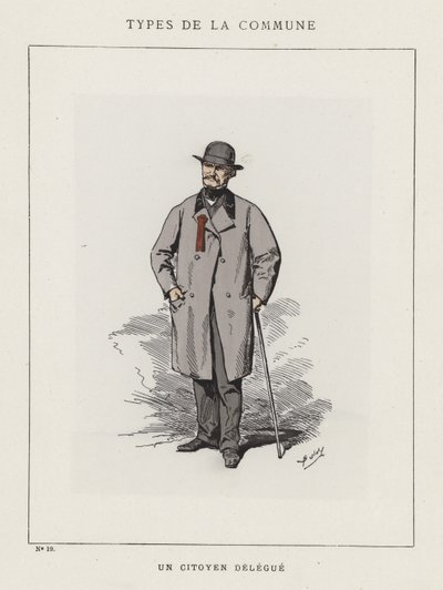 Ein delegierter Bürger von Charles Albert d Arnoux Bertall