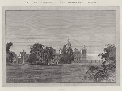 Burghley House von Charles Auguste Loye
