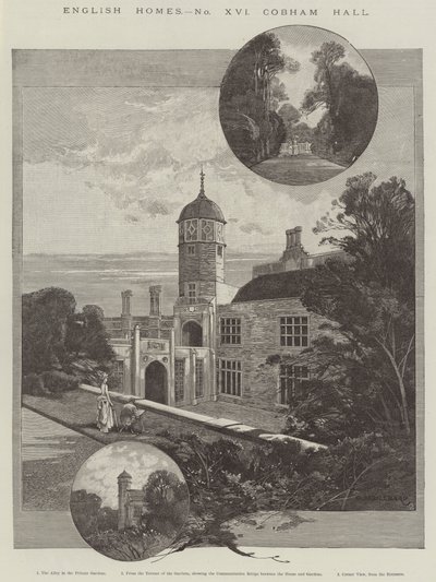 Cobham Hall von Charles Auguste Loye