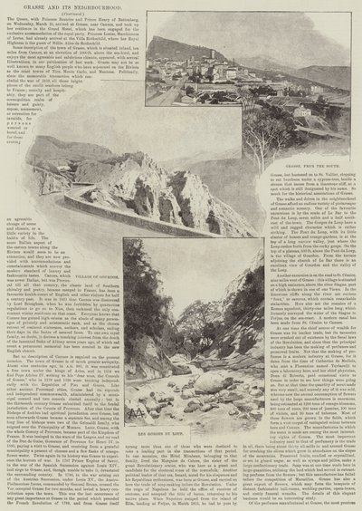 Grasse und seine Umgebung von Charles Auguste Loye