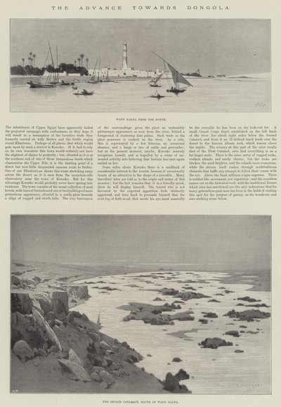 Der Vormarsch nach Dongola von Charles Auguste Loye