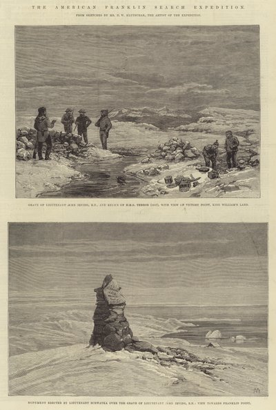 Die amerikanische Franklin-Suchexpedition von Charles Auguste Loye