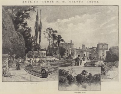 Wilton House von Charles Auguste Loye