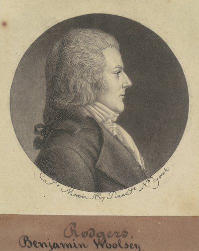 Benjamin Woolsey Rogers von Charles B. J. Févret de Saint Mémin