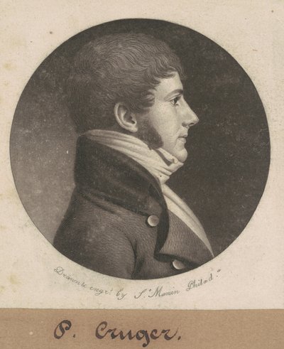 Bertram Peter Cruger von Charles B. J. Févret de Saint Mémin