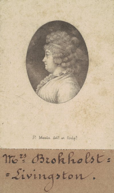 Catherine Keteltas Livingston von Charles B. J. Févret de Saint Mémin