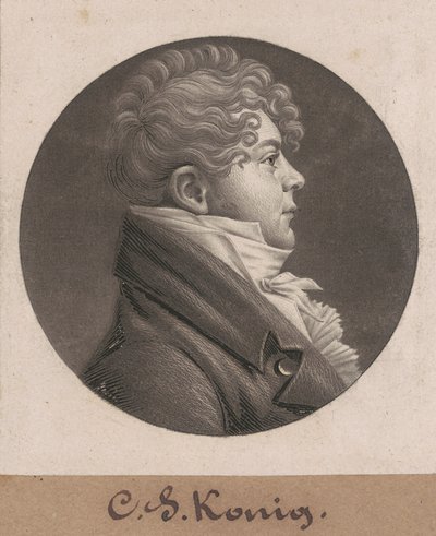 Christian Simon König von Charles B. J. Févret de Saint Mémin